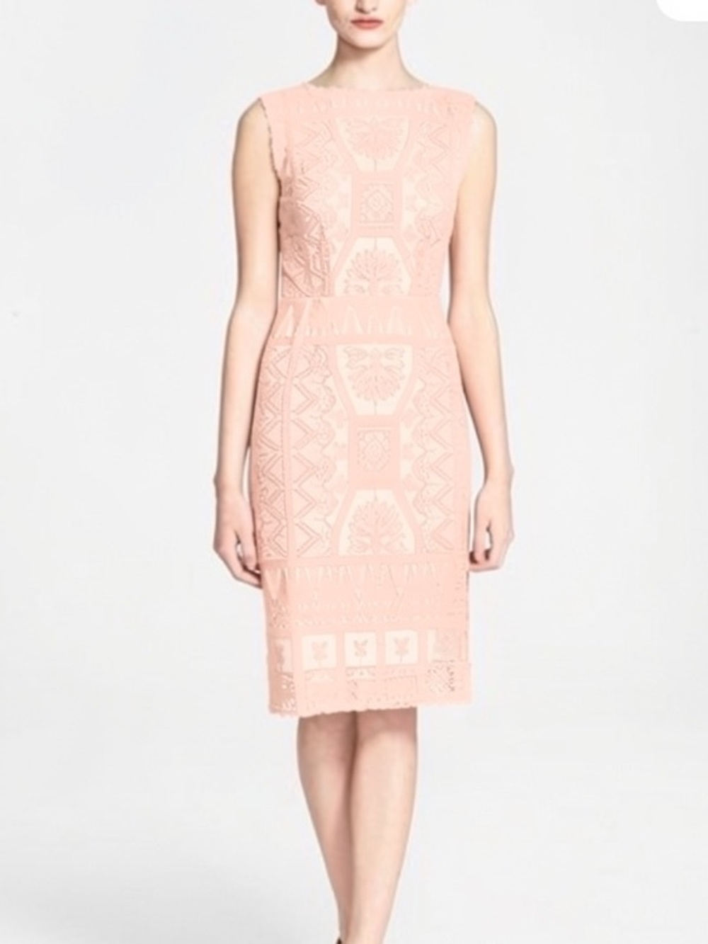 Korovilas Estella Lace Overlay Dress Size 12